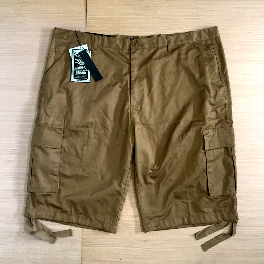 Jeanstation Superior Men's Size 50 Flat Front Cargo Shorts Big & Tall Brand New - Picture 13 of 16